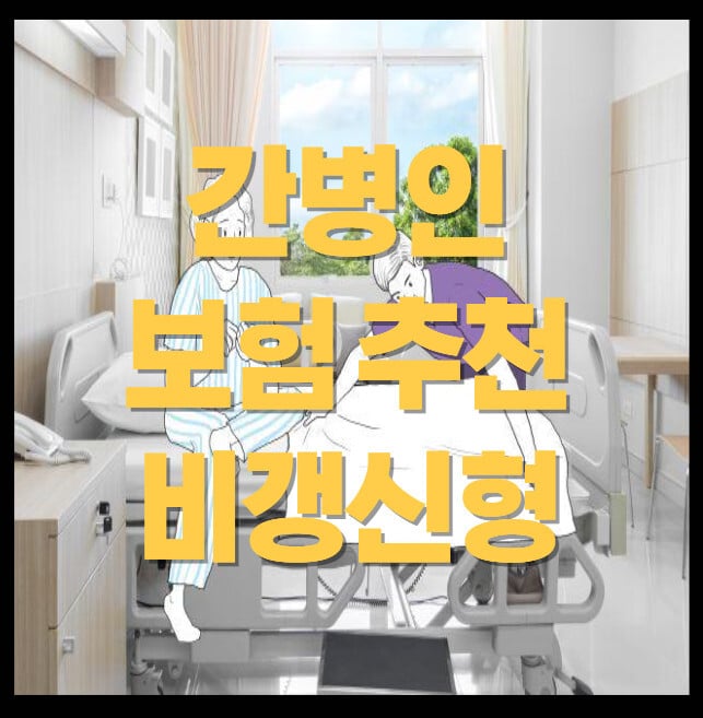 간병인-보험-추천-비갱신형