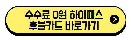 후불하이패스카드 연회비 무료 추천 3가지, 무직자도 가능한 신청 방법 후기 2 후불하이패스카드-연회비-무료-바로가기